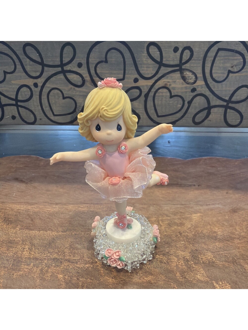 Precious Moments Ballerina 4” Tiny Dancers Hamilton Collection 2003 Ballerina 5